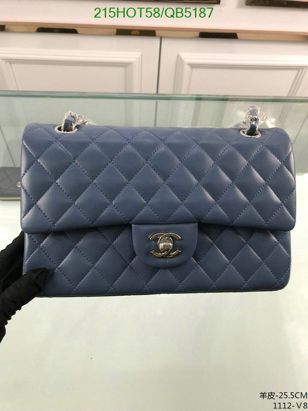 Chanel Bag-(Mirror)-Diagonal- Code: QB5187 $: 215USD