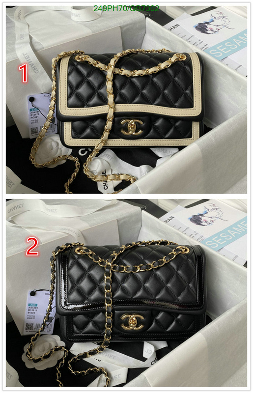 Chanel Bag-(Mirror)-Diagonal- Code: QB7302