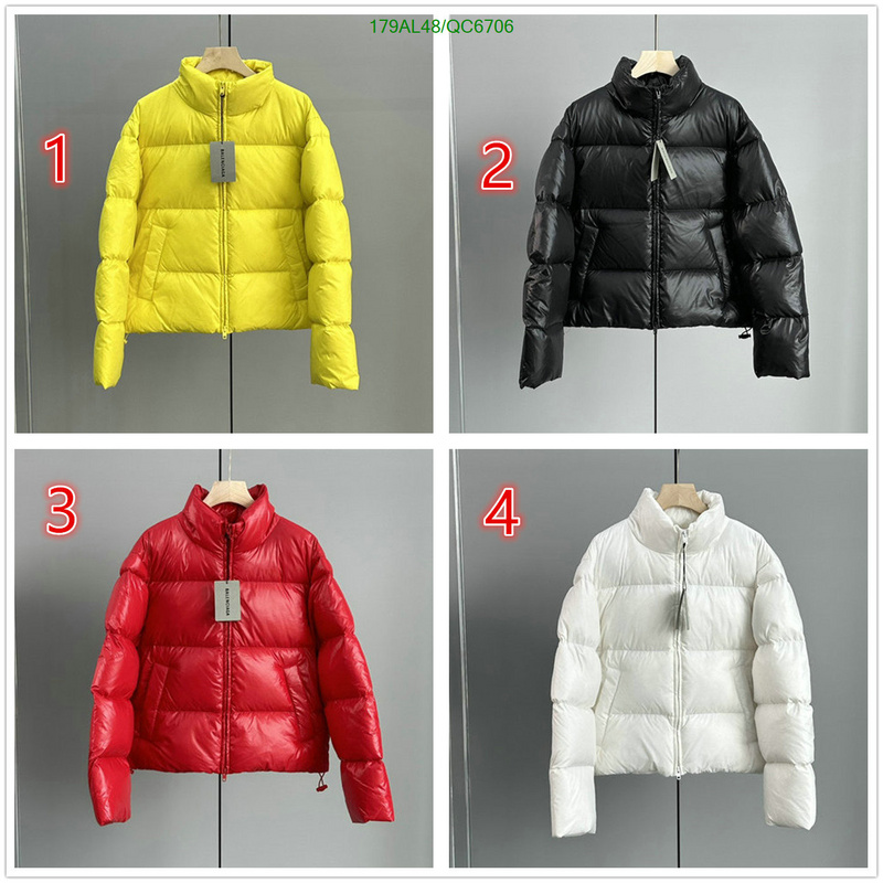 Down jacket Women-Balenciaga Code: QC6706 $: 179USD