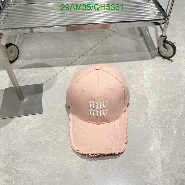 Cap-(Hat)-Miu Miu Code: QH5361 $: 29USD