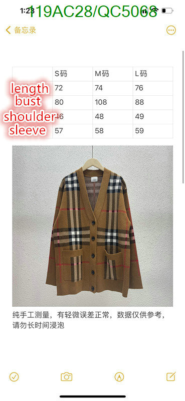 Down jacket Women-Burberry Code: QC5068 $: 119USD