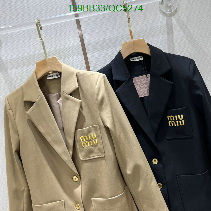 Clothing-MIUMIU Code: QC5274 $: 139USD