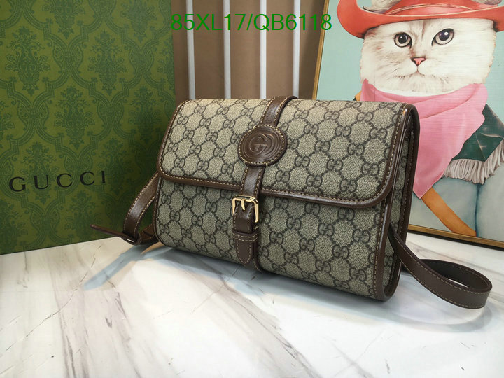 Gucci Bag-(4A)-Diagonal- Code: QB6118 $: 85USD