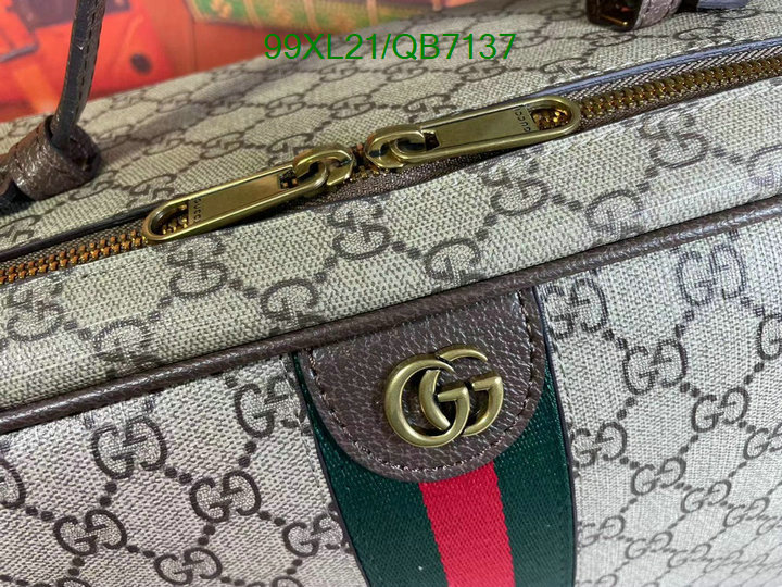 Gucci Bag-(4A)-Diagonal- Code: QB7137 $: 99USD
