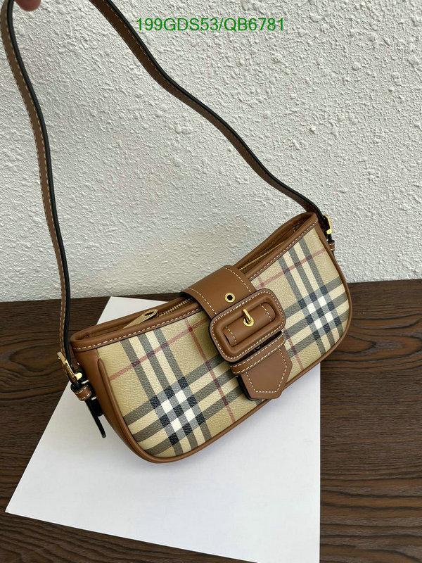 Burberry Bag-(Mirror)-Handbag- Code: QB6781 $: 199USD