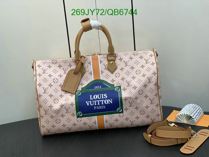 LV Bag-(Mirror)-Keepall BandouliRe 45-50- Code: QB6744 $: 269USD