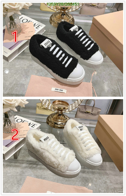 Women Shoes-Miu Miu Code: QS5451 $: 125USD