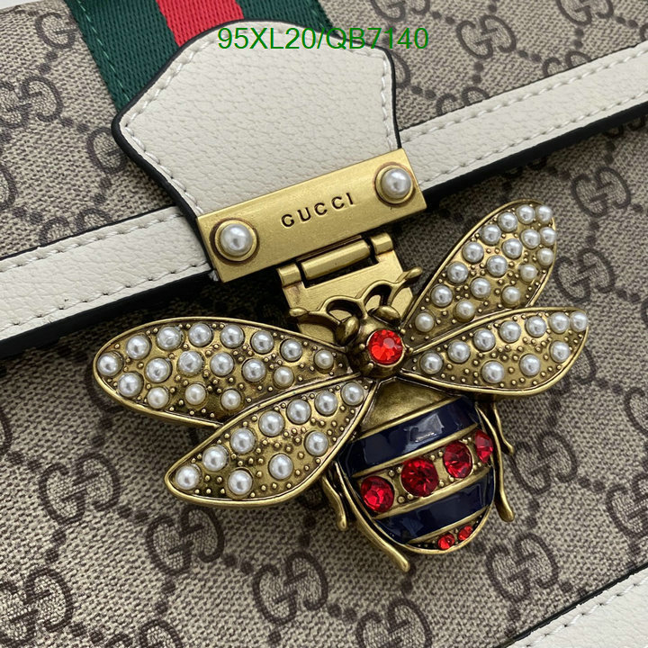 Gucci Bag-(4A)-Diagonal- Code: QB7140 $: 95USD