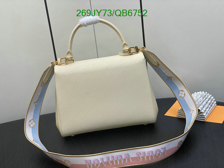 LV Bag-(Mirror)-Handbag- Code: QB6752