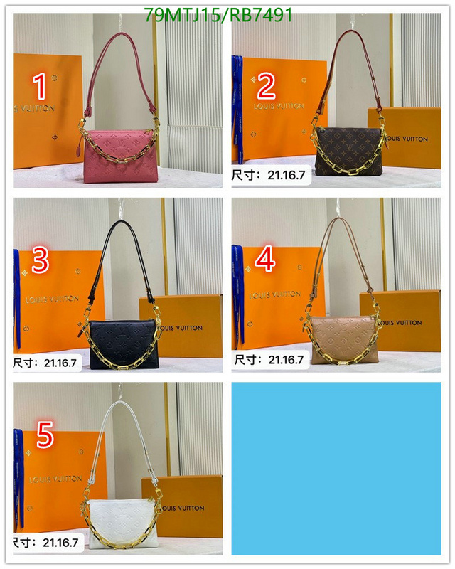 LV Bag-(4A)-Pochette MTis Bag-Twist- Code: RB7491 $: 79USD