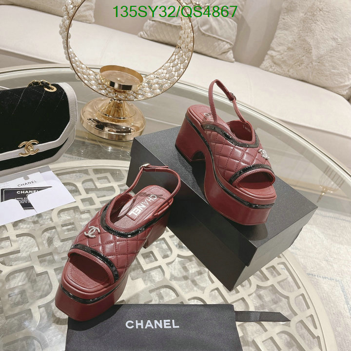 Women Shoes-Chanel Code: QS4867 $: 135USD