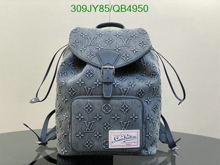 LV Bag-(Mirror)-Backpack- Code: QB4950 $: 309USD
