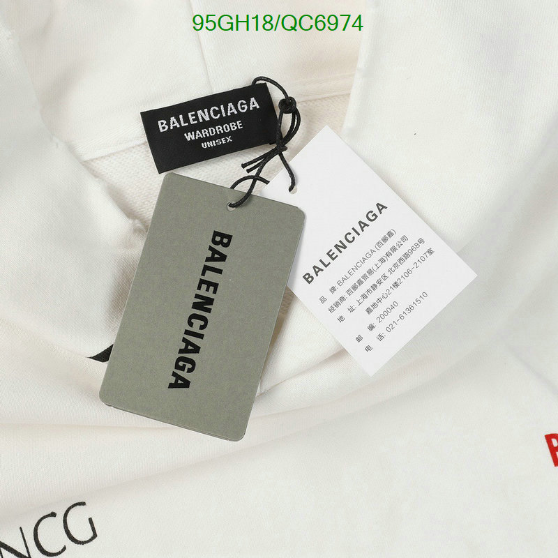 Clothing-Balenciaga Code: QC6974 $: 95USD