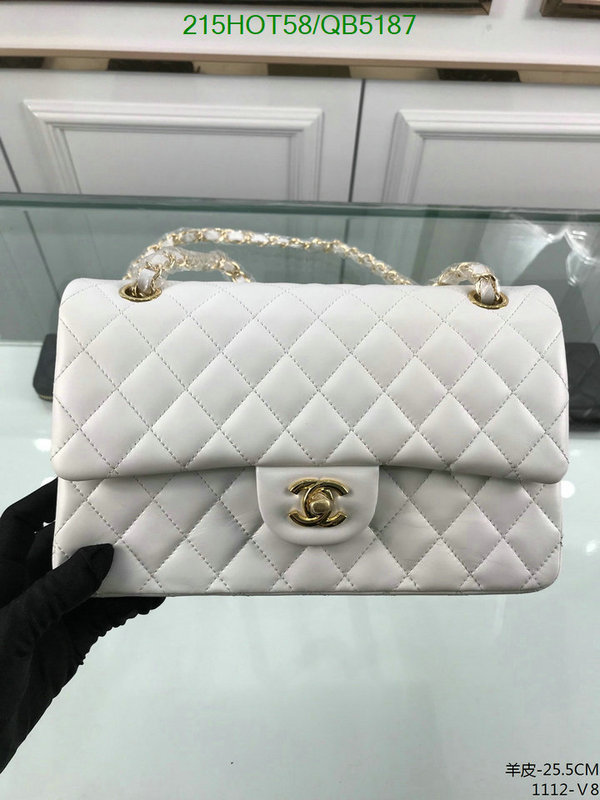 Chanel Bag-(Mirror)-Diagonal- Code: QB5187 $: 215USD