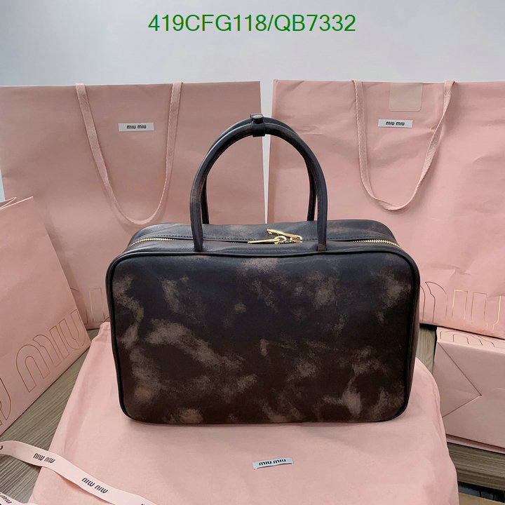 Miu Miu Bag-(Mirror)-Handbag- Code: QB7332 $: 419USD