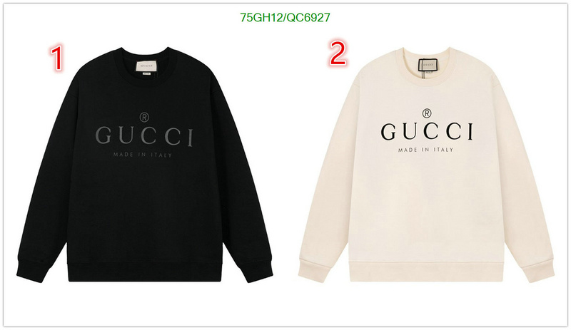 Clothing-Gucci Code: QC6927 $: 75USD