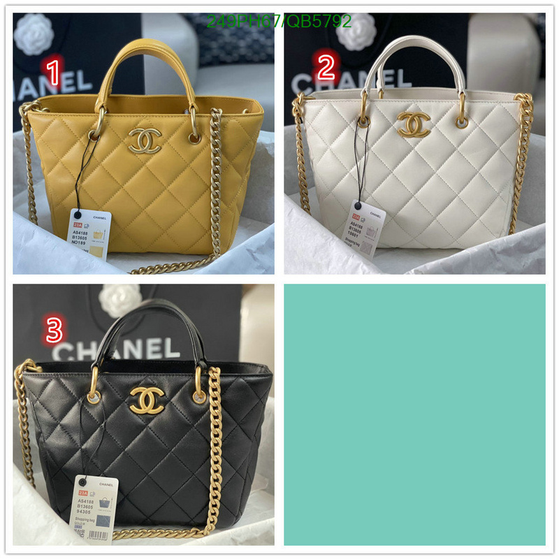 Chanel Bag-(Mirror)-Handbag- Code: QB5792 $: 249USD