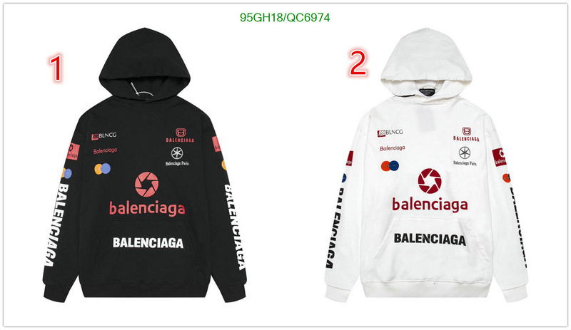 Clothing-Balenciaga Code: QC6974 $: 95USD