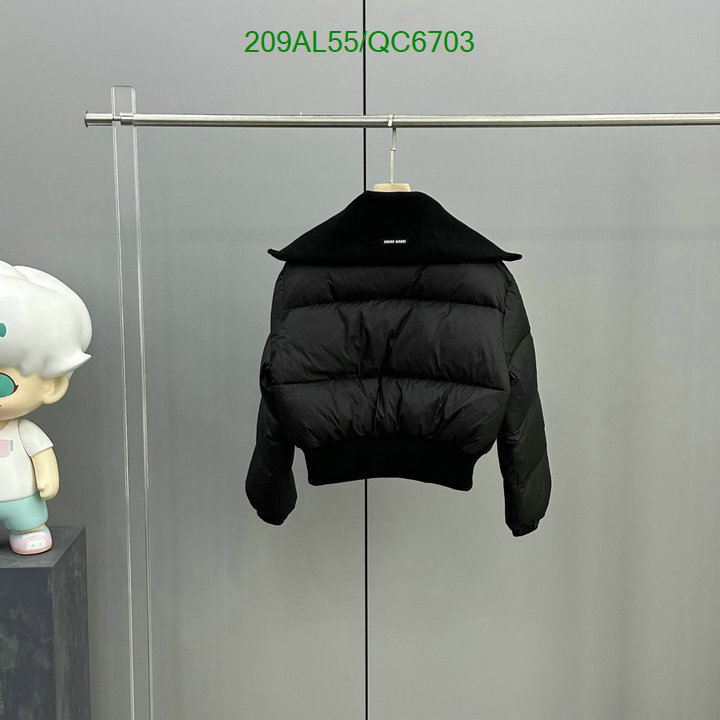 Down jacket Women-Miu Miu Code: QC6703 $: 209USD