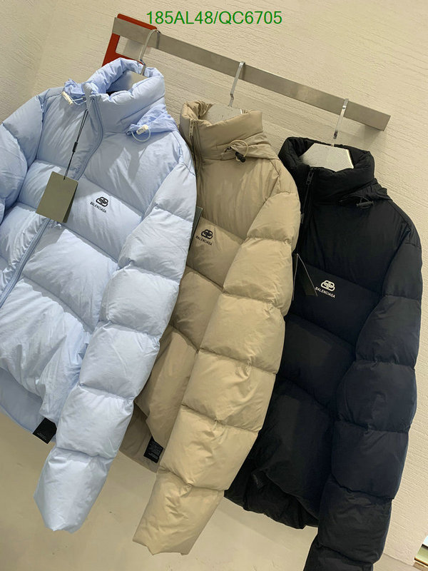 Down jacket Men-Balenciaga Code: QC6705 $: 185USD