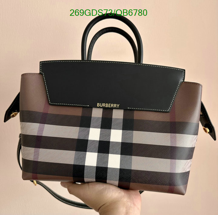 Burberry Bag-(Mirror)-Handbag- Code: QB6780 $: 269USD