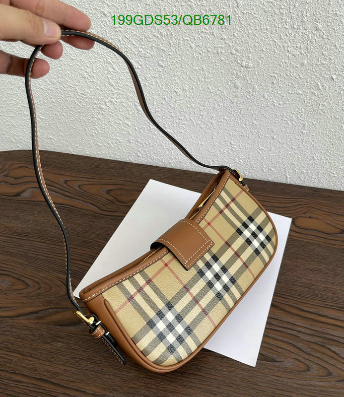 Burberry Bag-(Mirror)-Handbag- Code: QB6781 $: 199USD