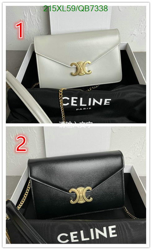 Celine Bag-(Mirror)-Diagonal- Code: QB7338 $: 215USD