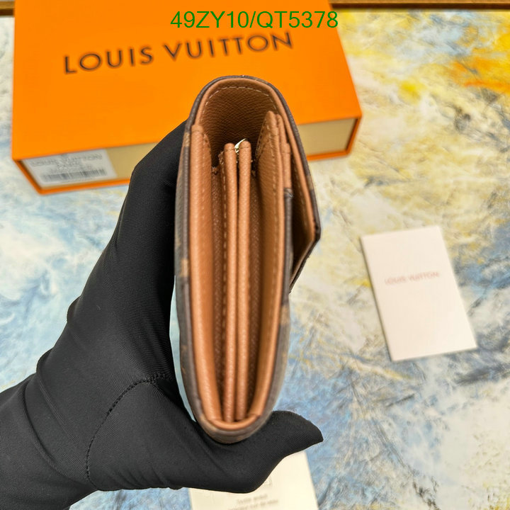 LV Bag-(4A)-Wallet- Code: QT5378 $: 49USD