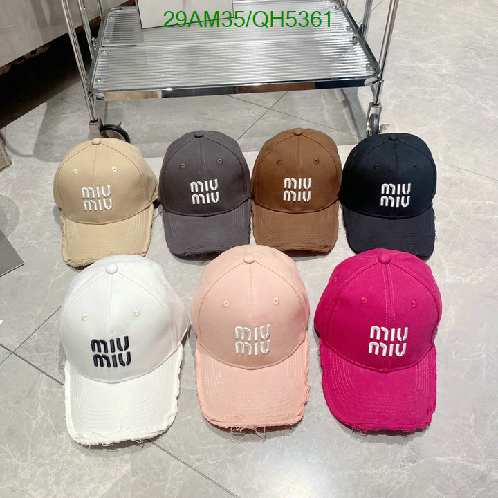 Cap-(Hat)-Miu Miu Code: QH5361 $: 29USD