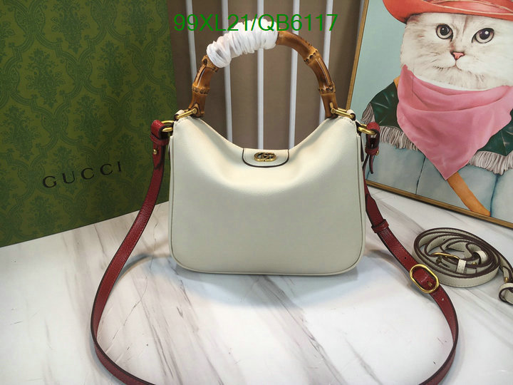 Gucci Bag-(4A)-Diana-Bamboo- Code: QB6117