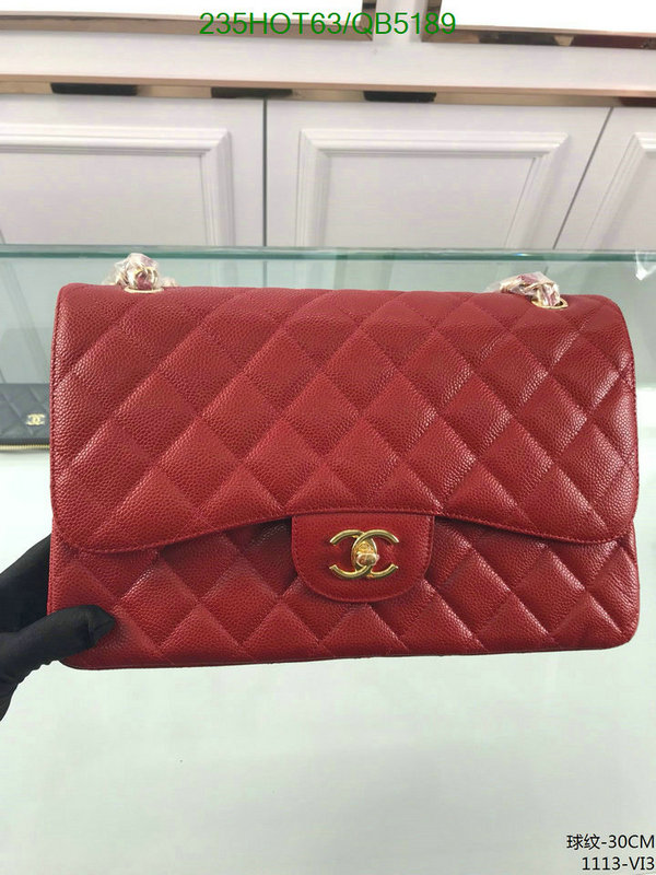 Chanel Bag-(Mirror)-Handbag- Code: QB5189 $: 235USD