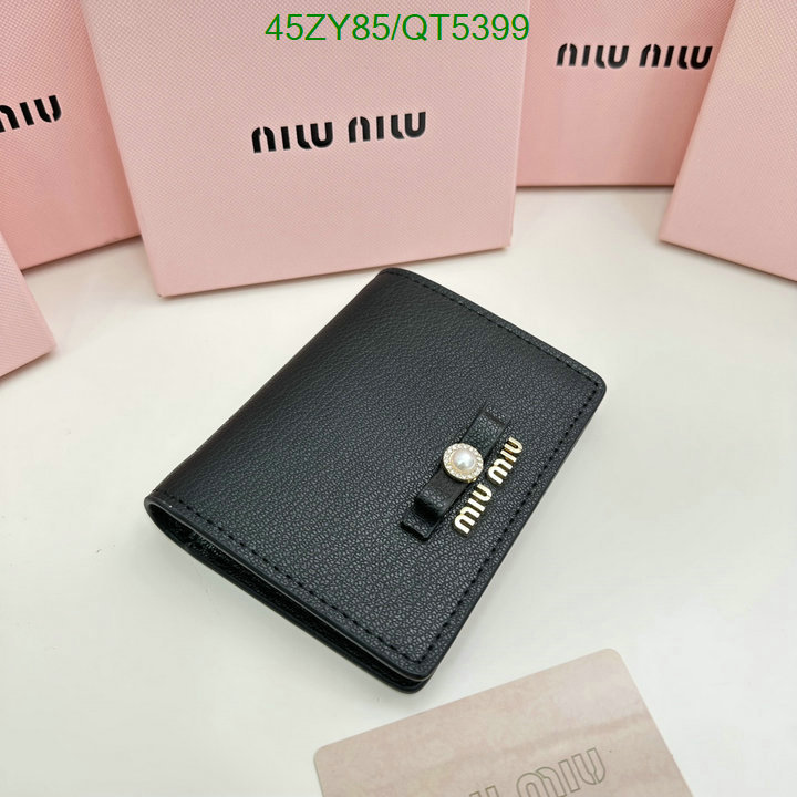 Miu Miu Bag-(4A)-Wallet- Code: QT5399 $: 45USD