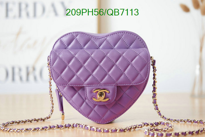 Chanel Bag-(Mirror)-Diagonal- Code: QB7113 $: 209USD