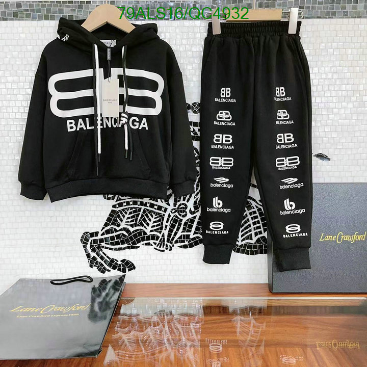 Kids clothing-Balenciaga Code: QC4932 $: 79USD