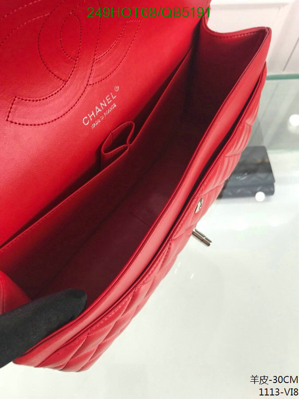 Chanel Bag-(Mirror)-Handbag- Code: QB5191 $: 249USD