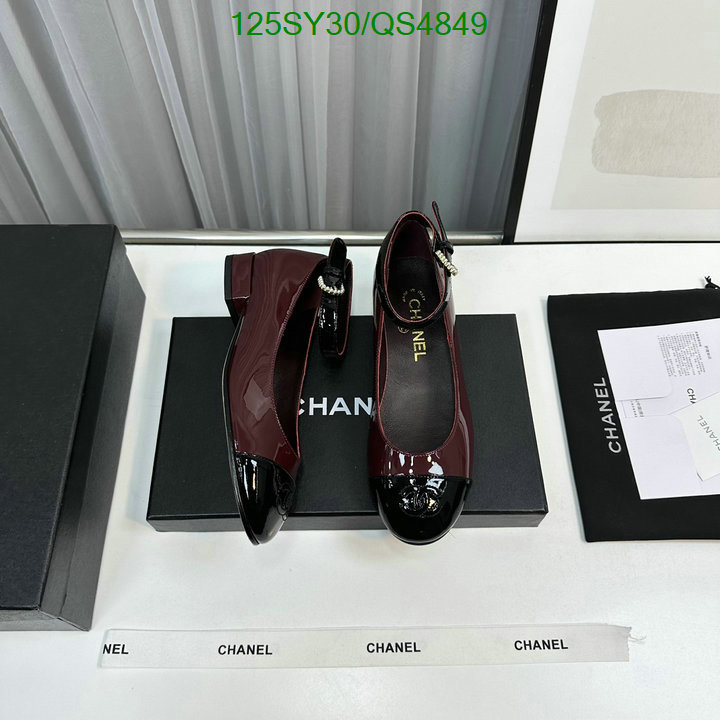 Women Shoes-Chanel Code: QS4849 $: 125USD