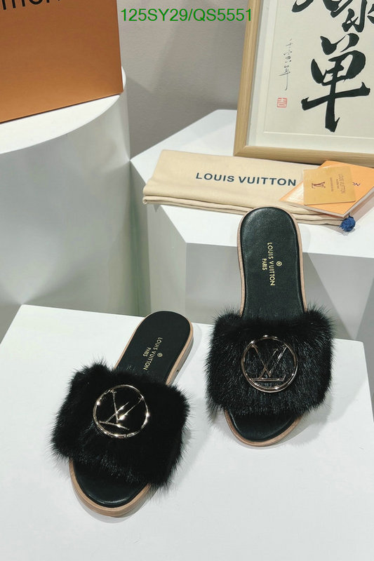 Women Shoes-LV Code: QS5551 $: 125USD