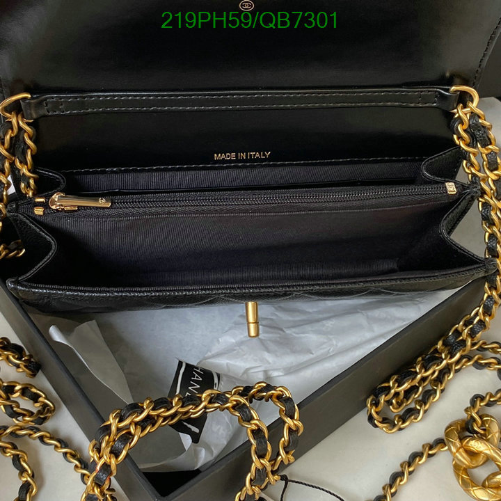 Chanel Bag-(Mirror)-Diagonal- Code: QB7301 $: 219USD