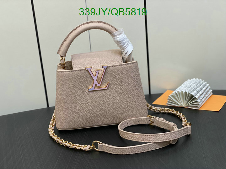 LV Bag-(Mirror)-Handbag- Code: QB5819
