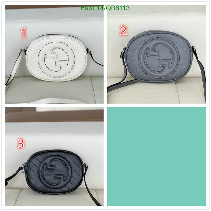 Gucci Bag-(4A)-Diagonal- Code: QB6113 $: 69USD