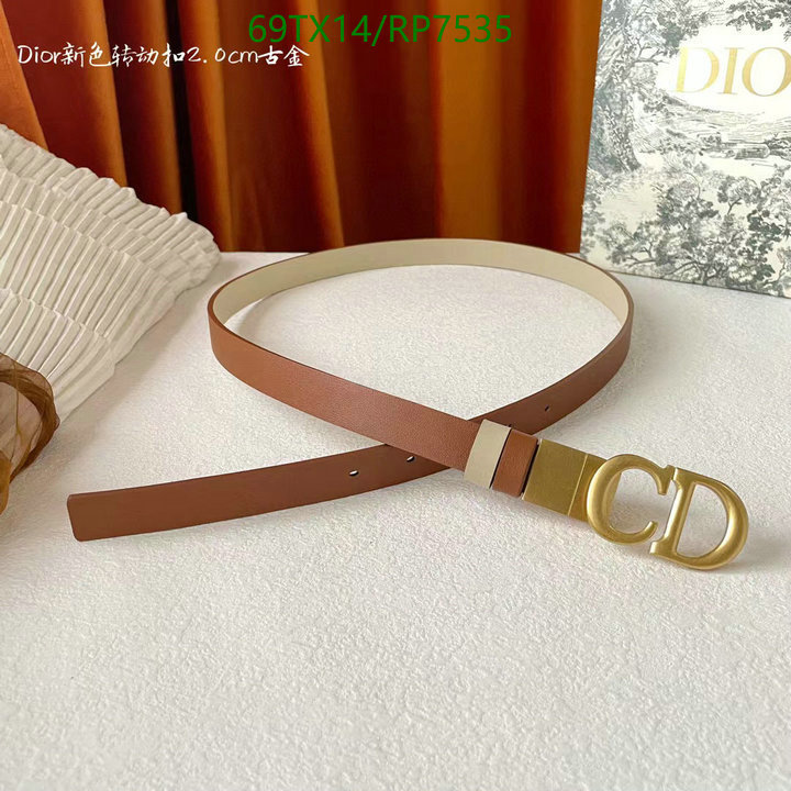 Belts-Dior Code: RP7535 $: 69USD