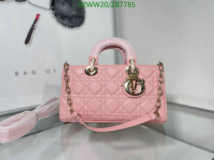 Dior Bag-(4A)-Lady- Code: ZB7785 $: 92USD