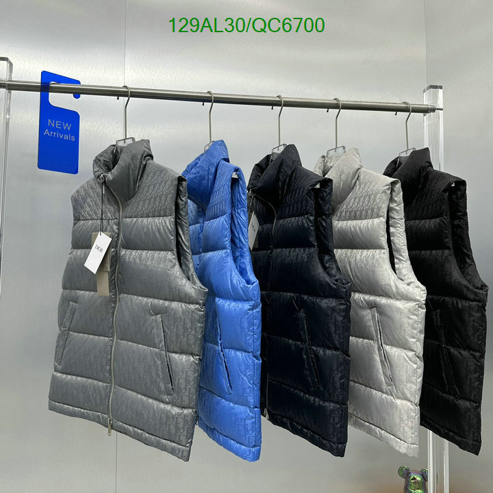 Down jacket Men-Dior Code: QC6700 $: 129USD