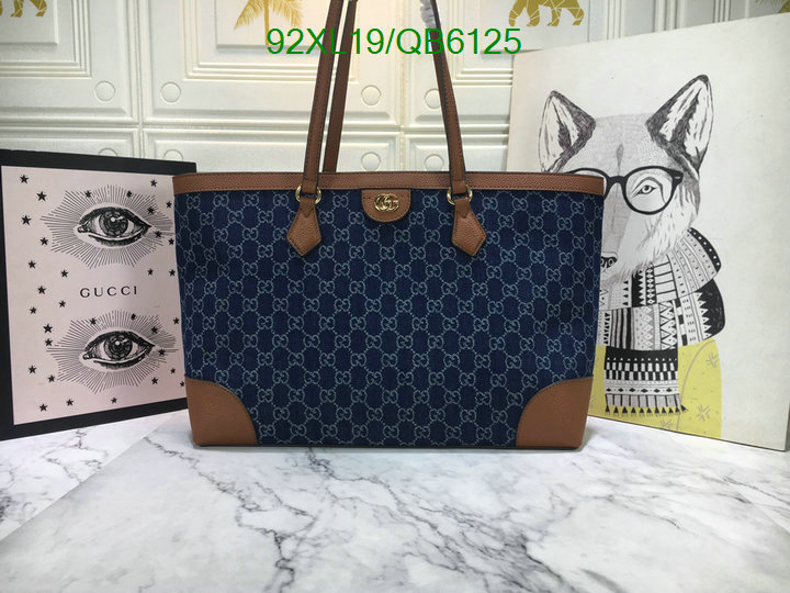 Gucci Bag-(4A)-Handbag- Code: QB6125 $: 92USD