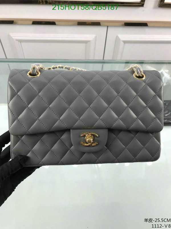 Chanel Bag-(Mirror)-Diagonal- Code: QB5187 $: 215USD