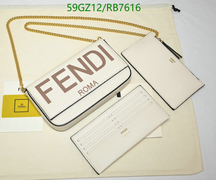 Fendi Bag-(4A)-Diagonal- Code: RB7616 $: 59USD