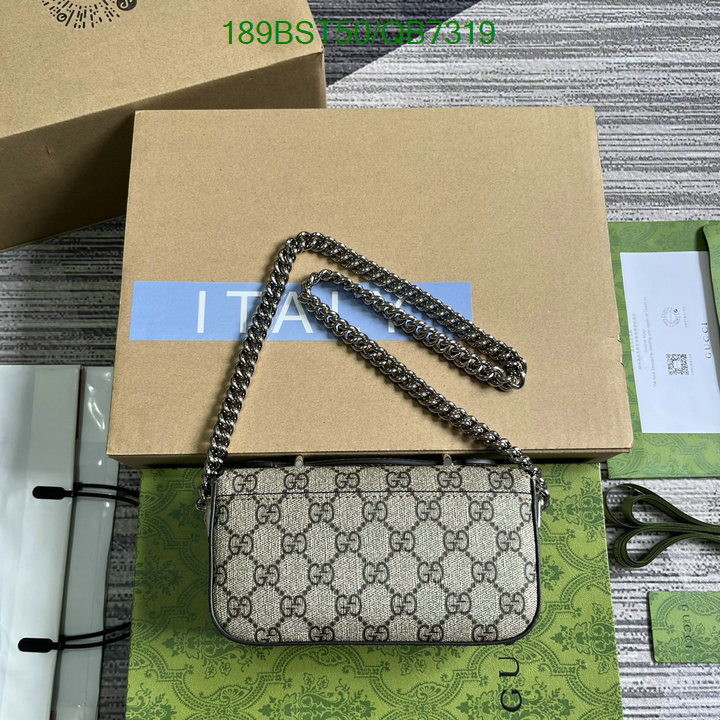 Gucci Bag-(Mirror)-Diagonal- Code: QB7319 $: 189USD