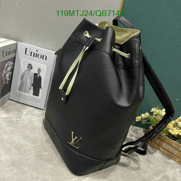 LV Bag-(4A)-Backpack- Code: QB7147 $: 119USD