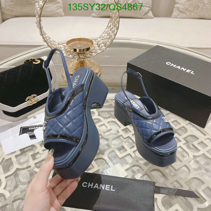 Women Shoes-Chanel Code: QS4867 $: 135USD