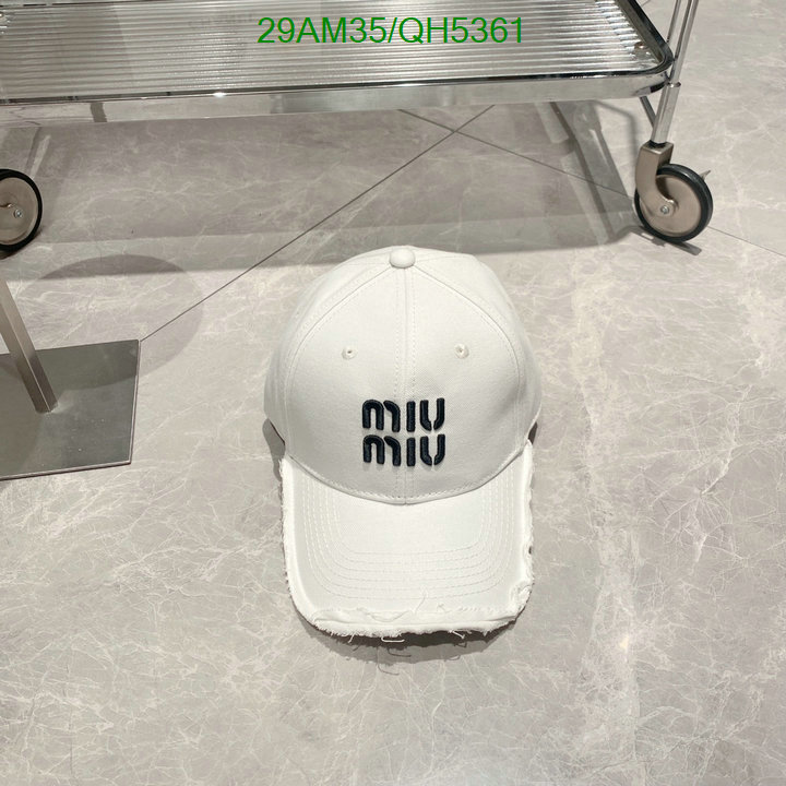 Cap-(Hat)-Miu Miu Code: QH5361 $: 29USD